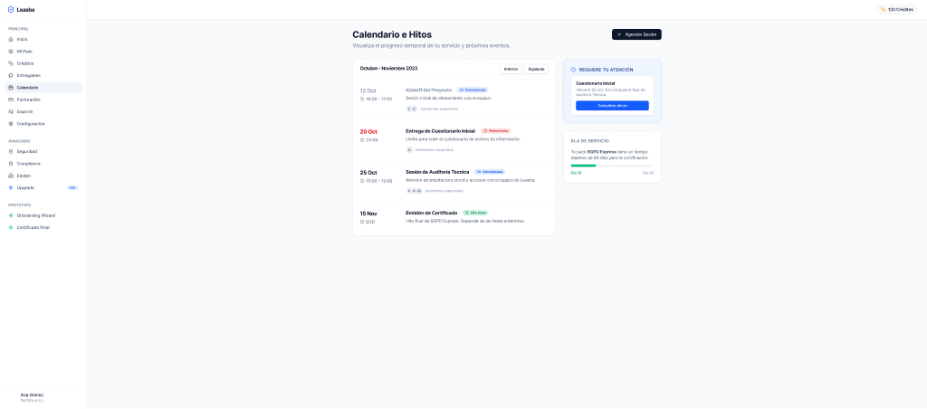 Calendario — crm