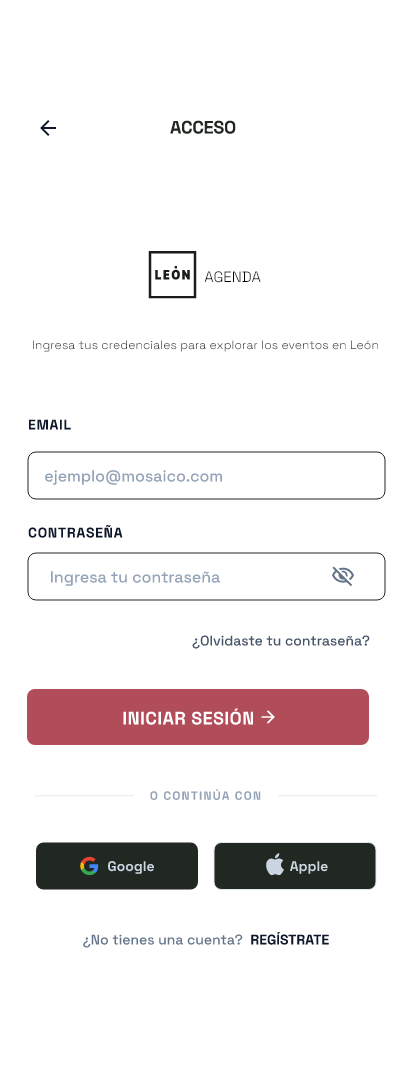 Acceso — entramos