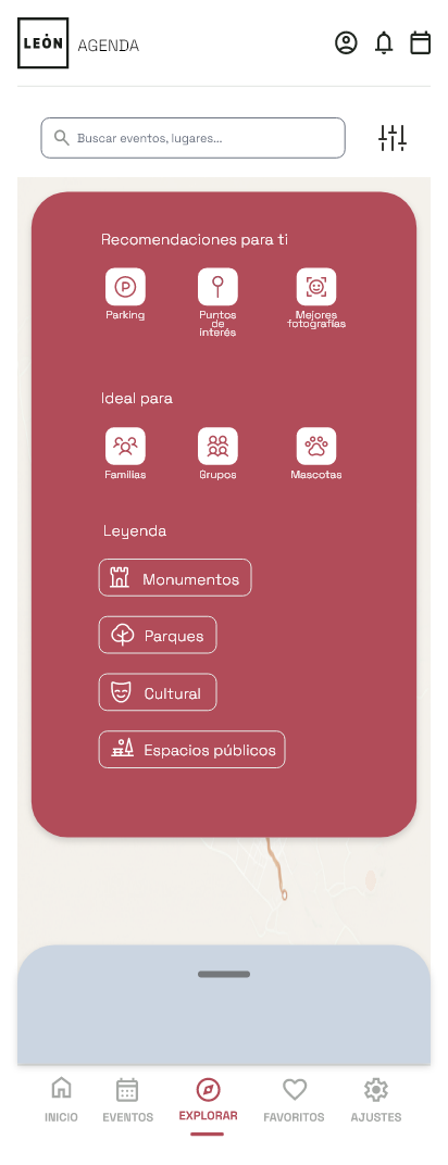 Explorar · recomendaciones — entramos