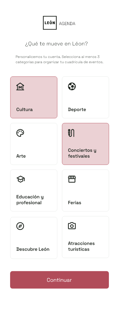 Preferencias — entramos